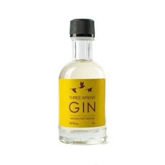 passion fruit mini 5cl bottle white background